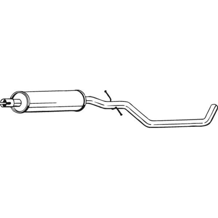 Bosal Schalldämpfer 281-903 Bosal Schalldämpfer 281-903
