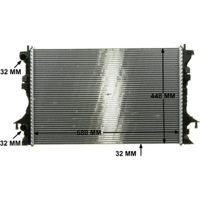 MAHLE Kühler, Motorkühlung CR 1061 000P MAHLE Kühler, Motorkühlung CR 1061 000P