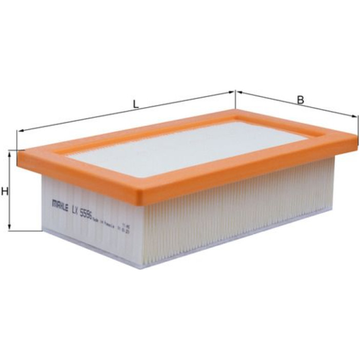MAHLE Luftfilter LX 5596 MAHLE Luftfilter LX 5596