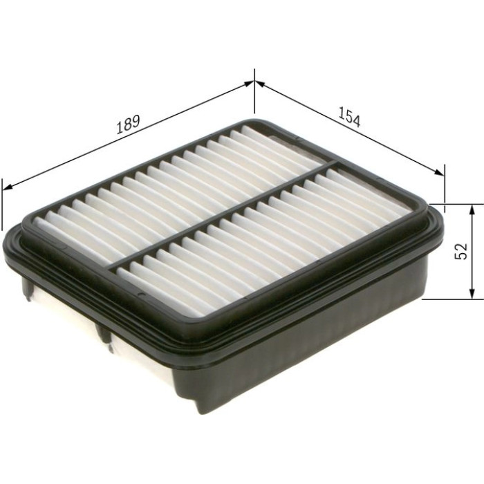 Bosch Luftfilter 1457433953 Bosch Luftfilter 1457433953