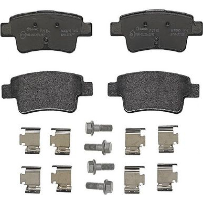 BREMBO Bremsklötze HA P 23 104 BREMBO Bremsklötze HA P 23 104