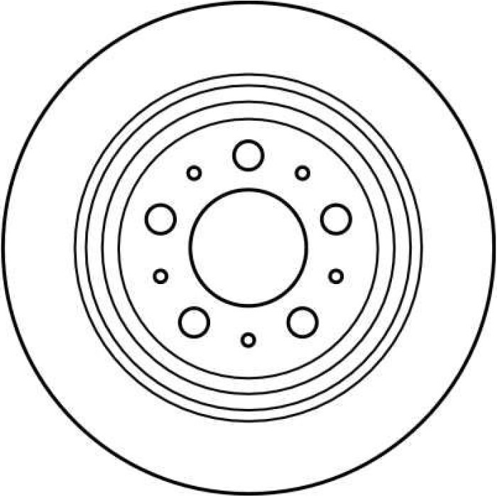 TRW Bremsscheibe Volvo S60/S80/V DF4066 TRW Bremsscheibe Volvo S60/S80/V DF4066
