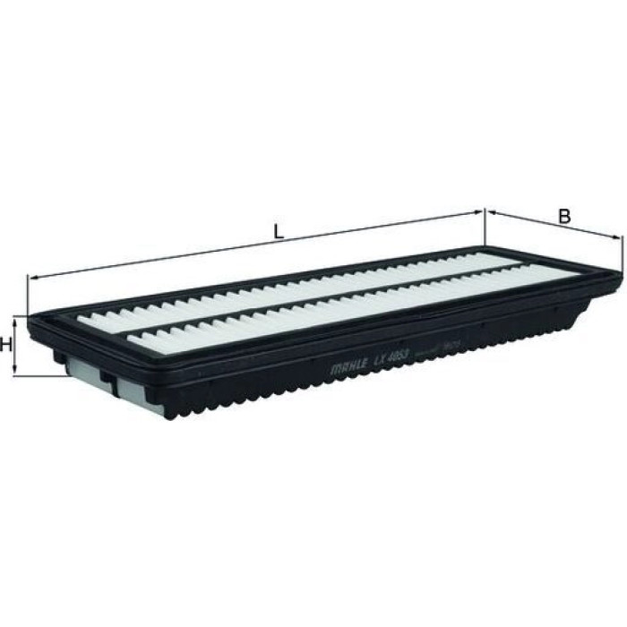 MAHLE Luftfilter LX 4053 MAHLE Luftfilter LX 4053