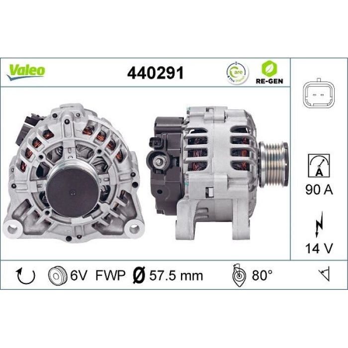 Valeo Lichtmaschine 440291