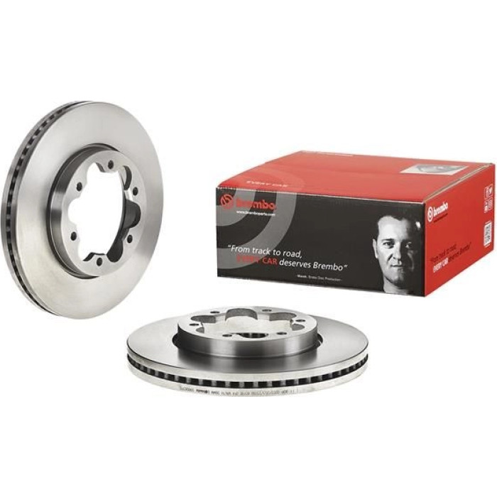 Brembo Bremsscheibe Vorderachse 09.B063.10 Brembo Bremsscheibe Vorderachse 09.B063.10
