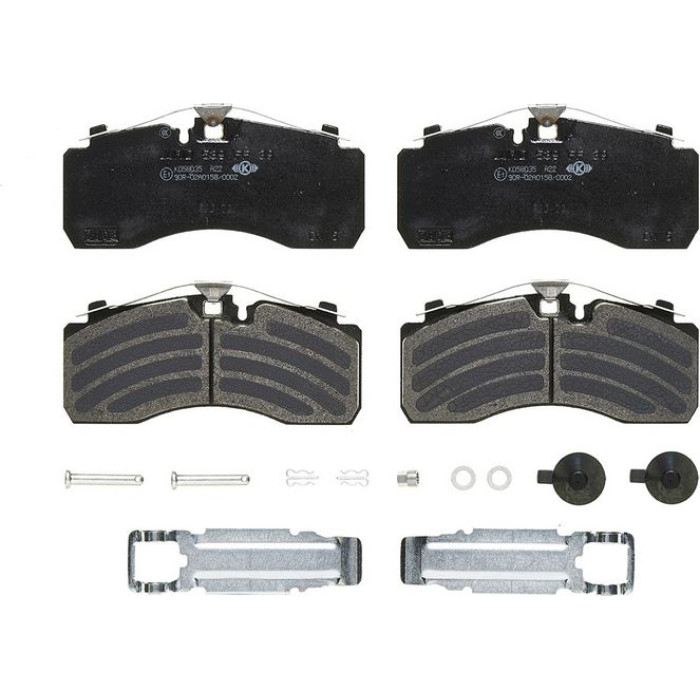 BREMBO Bremsbelagsatz, Scheibenbremse P A6 528S BREMBO Bremsbelagsatz, Scheibenbremse P A6 528S