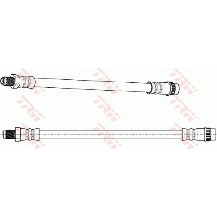 TRW Bremsschlauch Vorderachse PHA270 TRW Bremsschlauch Vorderachse PHA270