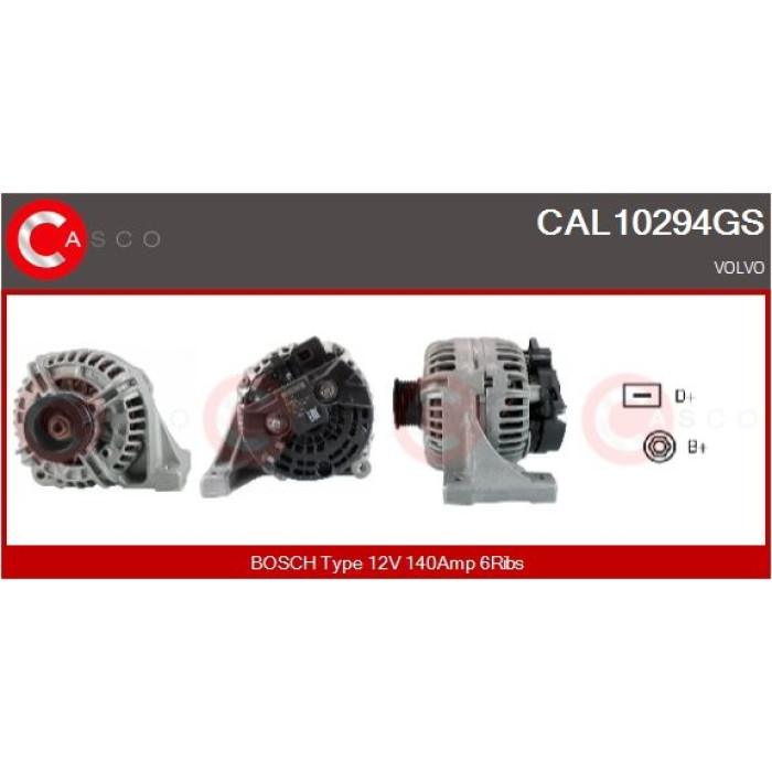 CASCO Generator CAL10294GS CASCO Generator CAL10294GS