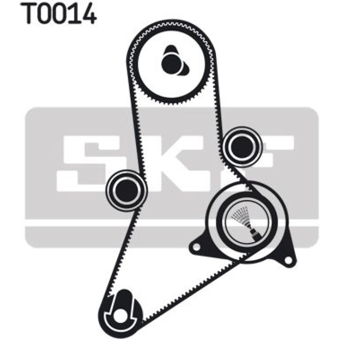 SKF Zahnriemensatz VKMA 02382 SKF Zahnriemensatz VKMA 02382
