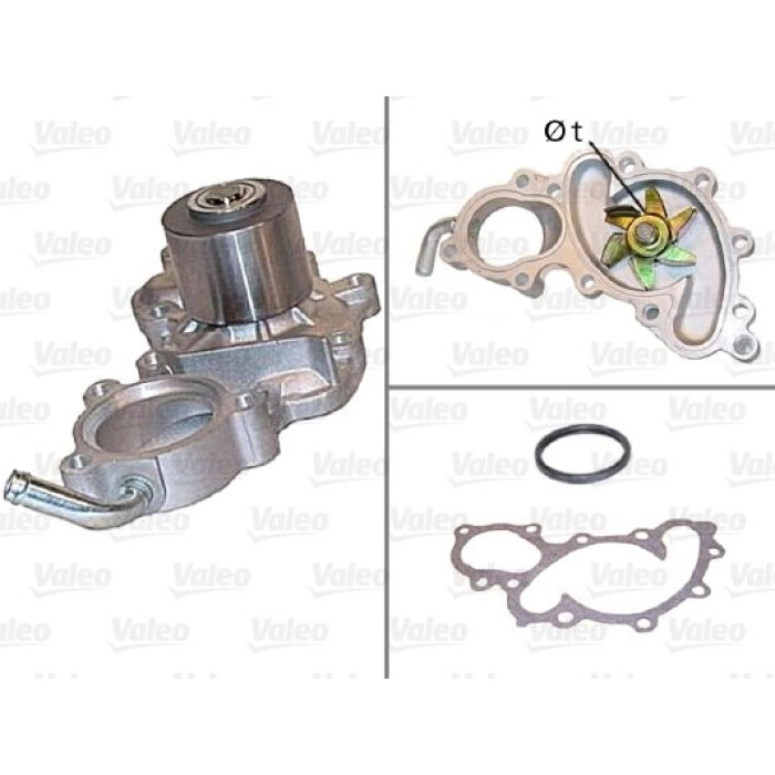 Valeo Wasserpumpe / Kühlmittelpumpe 506470 Valeo Wasserpumpe / Kühlmittelpumpe 506470