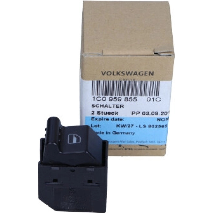 VAG Original 1C095985501C 1C095985501C Fensterschalter VW Käfer 99-10 – – OE-Nr. 1C095985501C