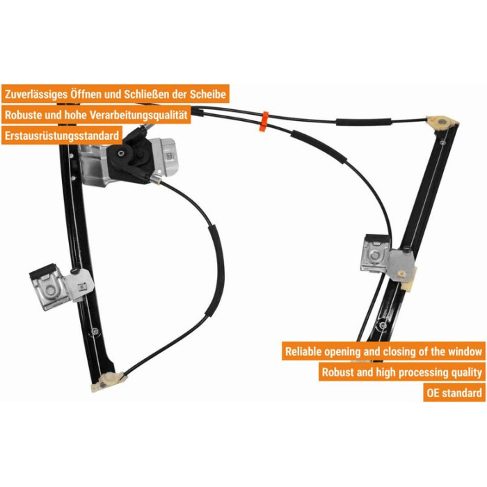 VAICO V10-6125 Fensterheber vorne links, manuell VAICO V10-6125 Fensterheber vorne links, manuell