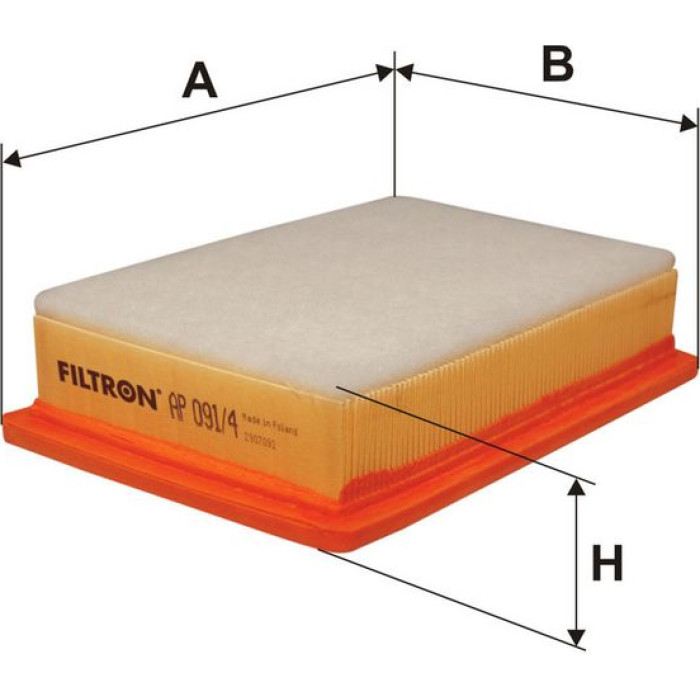 Filtron Luftfilter AP 091/4 Filtron Luftfilter AP 091/4