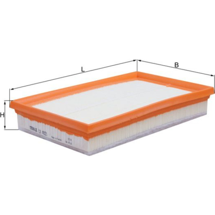 MAHLE Luftfilter LX 4921 MAHLE Luftfilter LX 4921
