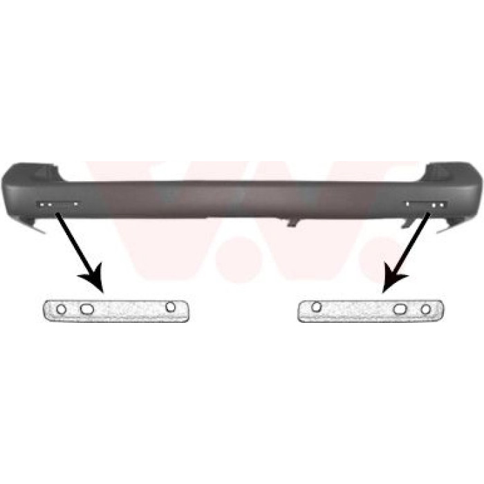 Van Wezel Stoßfänger 5896540 Van Wezel Stoßfänger 5896540