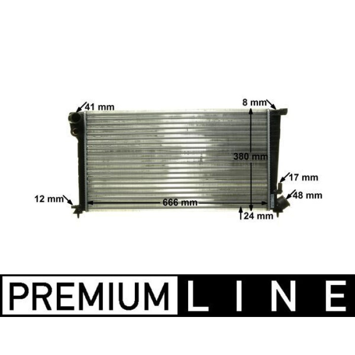 MAHLE Kühler, Motorkühlung CR 433 000P MAHLE Kühler, Motorkühlung CR 433 000P