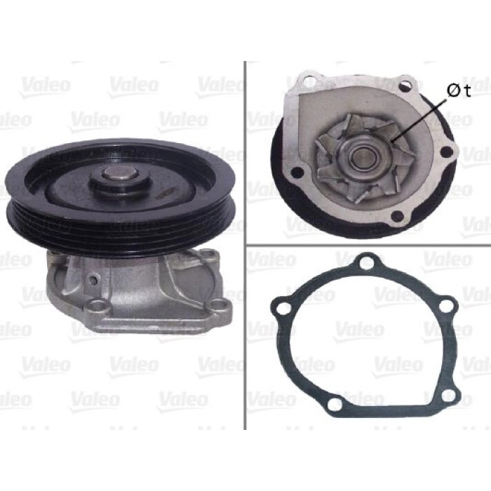 Valeo Wasserpumpe / Kühlmittelpumpe 506610 Valeo Wasserpumpe / Kühlmittelpumpe 506610