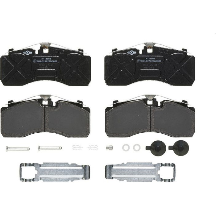BREMBO Bremsbelagsatz, Scheibenbremse P A6 128S BREMBO Bremsbelagsatz, Scheibenbremse P A6 128S