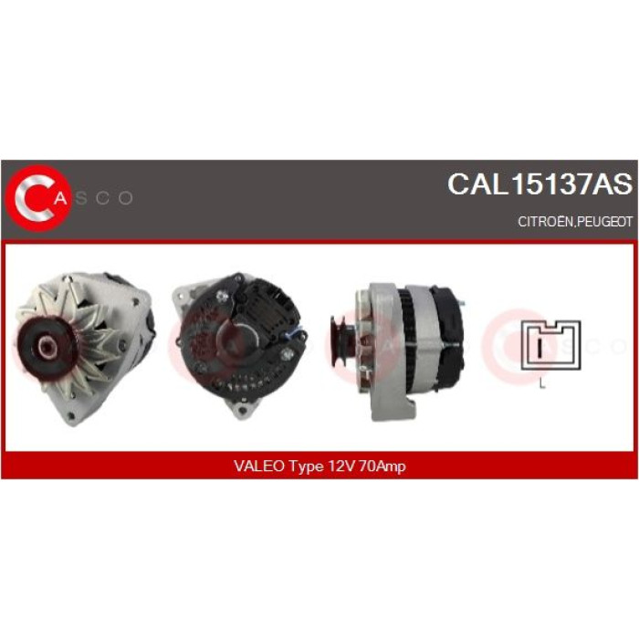 CASCO Generator CAL15137AS CASCO Generator CAL15137AS