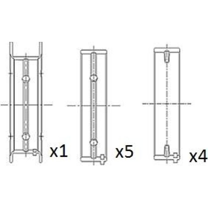 FAI AutoParts Kurbelwellenlager BM1021-STD FAI AutoParts Kurbelwellenlager BM1021-STD