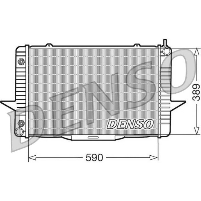 Denso Motorkühler DRM33067 Denso Motorkühler DRM33067