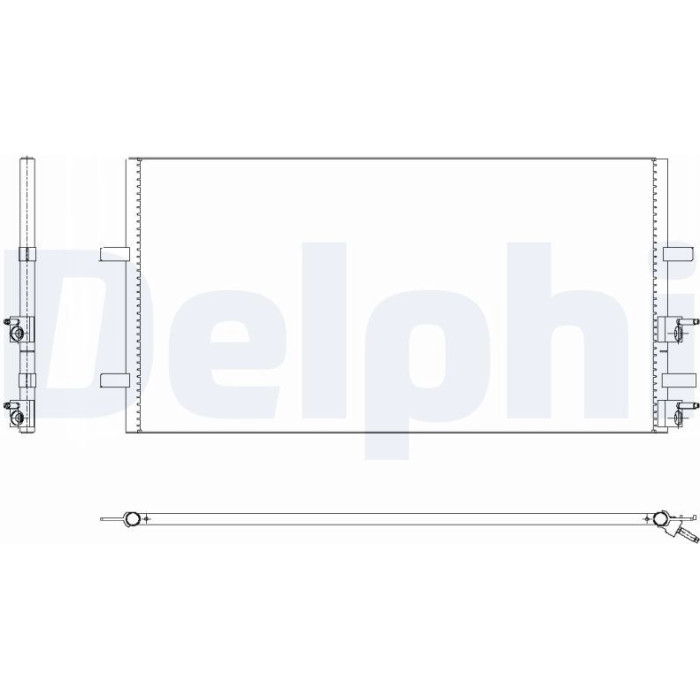 Delphi Klimakondensator TSP0225640
