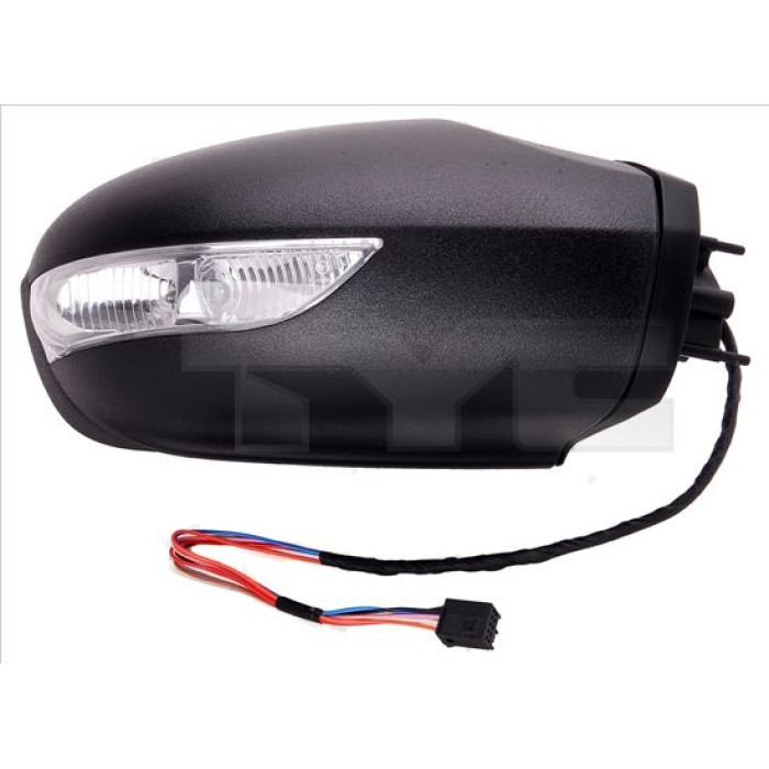 TYC Außenspiegel rechts elektrisch verstellbar, asphärisch, beheizbar, mit Blinker 321-0089 OE Nummer A1698100476 - l