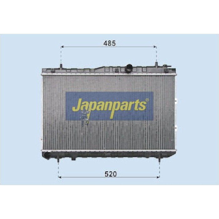 Japanparts Motorkühler RDA333033