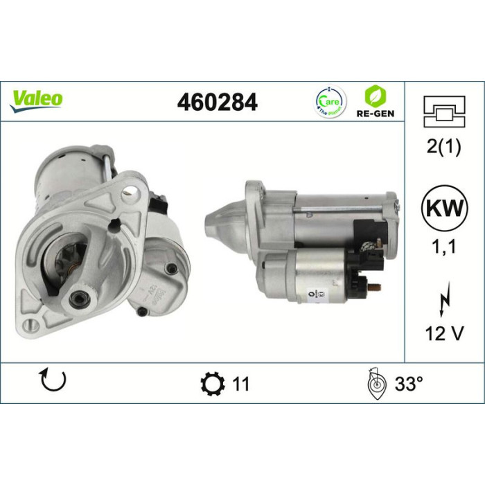 Valeo Anlasser 460284 Valeo Anlasser 460284