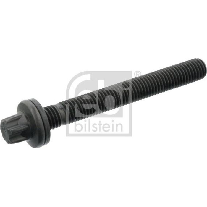 febi bilstein 19948 Zylinderkopfschraube mit unverlierbarer Scheibe M12 x 1,75 – Gesamtlänge: 115 mm, Länge unter Kopf: 99 mm, Gewindelänge: 82 mm, Torx: E16, Klasse: 10.9, Antrieb: Außen - Torx, Bund-Ø: 25 mm, Anzahl Schrauben: 10, Stahl, phosphatiert, OE 59 55 794 / 75 059 93 febi bilstein 19948 Zylinderkopfschraube mit unverlierbarer Scheibe M12 x 1,75 – Gesamtlänge: 115 mm, Länge unter Kopf: 99 mm, Gewindelänge: 82 mm, Torx: E16, Klasse: 10.9, Antrieb: Außen - Torx, Bund-Ø: 25 mm, Anzahl Schrauben: 10, Stahl, phosphatiert, OE 59 55 794 / 75 059 93