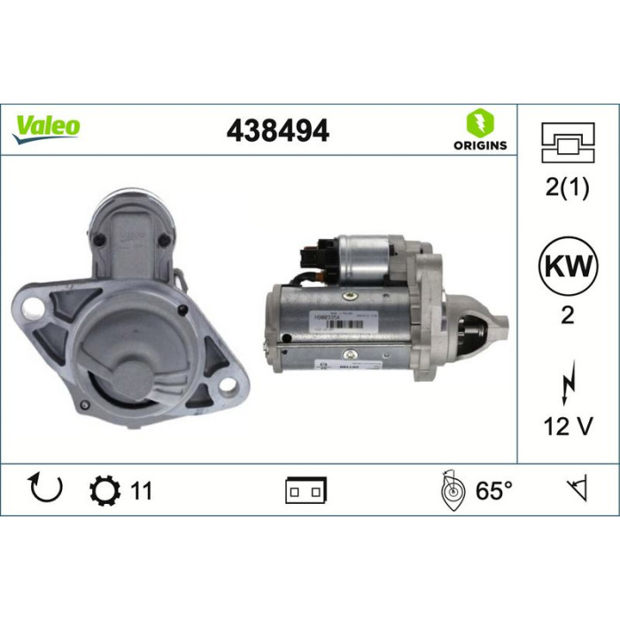 Valeo Anlasser 438494