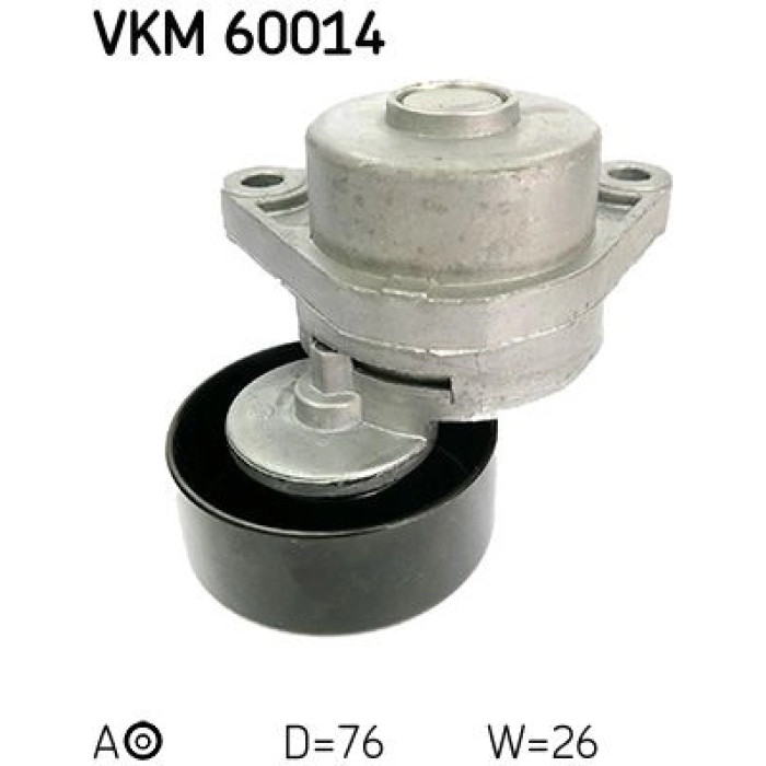 SKF Keilrippenriemen-Spannrolle VKM 60014 SKF Keilrippenriemen-Spannrolle VKM 60014