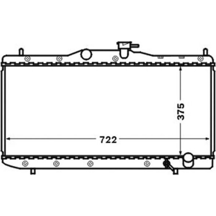 MAHLE Kühler, Motorkühlung CR 1518 000S