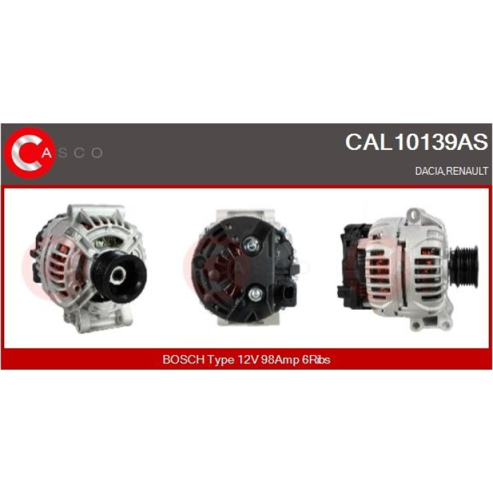 CASCO Generator CAL10139AS CASCO Generator CAL10139AS