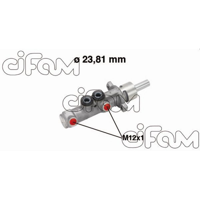 CIFAM Hauptbremszylinder 202-572 CIFAM Hauptbremszylinder 202-572
