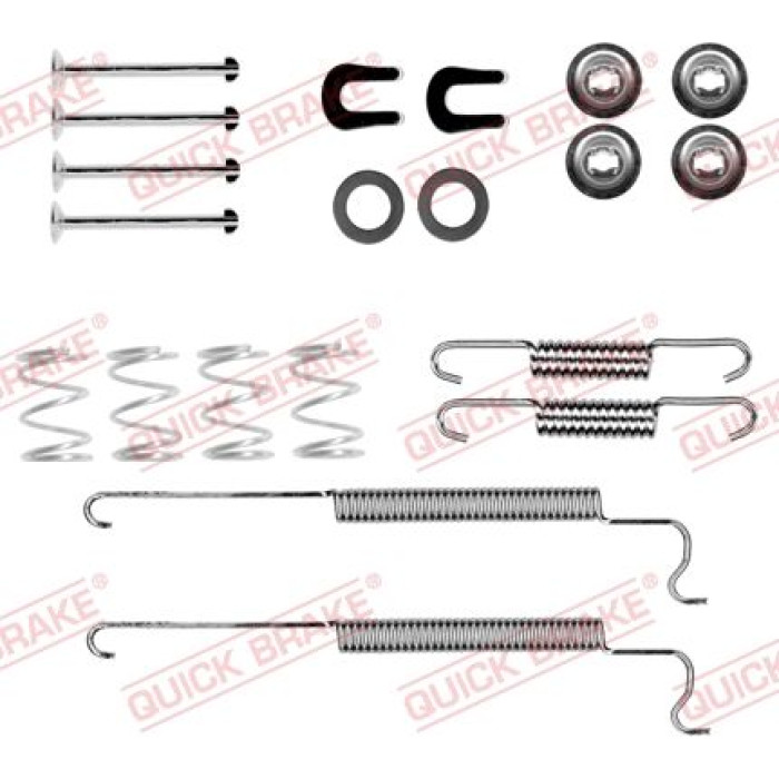 Quick Brake Zubehörsatz für Bremsbacken 105-0055 Quick Brake Zubehörsatz für Bremsbacken 105-0055