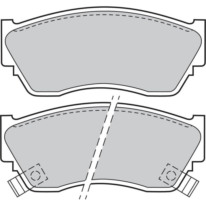 Valeo Bremsbelagsatz 598628 Valeo Bremsbelagsatz 598628