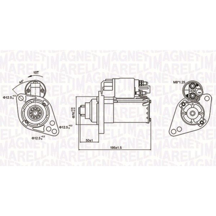 Magneti Marelli Anlasser 063721294010 Magneti Marelli Anlasser 063721294010