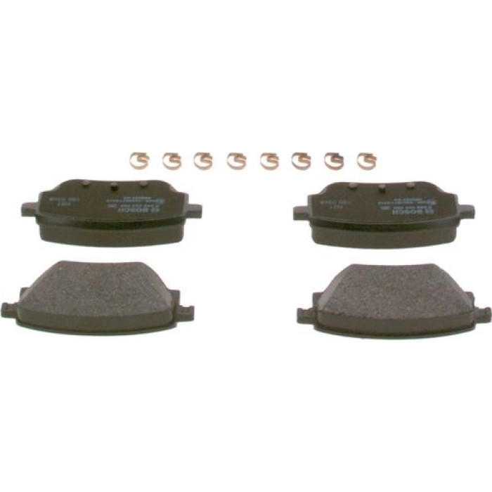 Bosch Bremsbelagsatz Hinterachse 0 986 424 889 Bosch Bremsbelagsatz Hinterachse 0 986 424 889