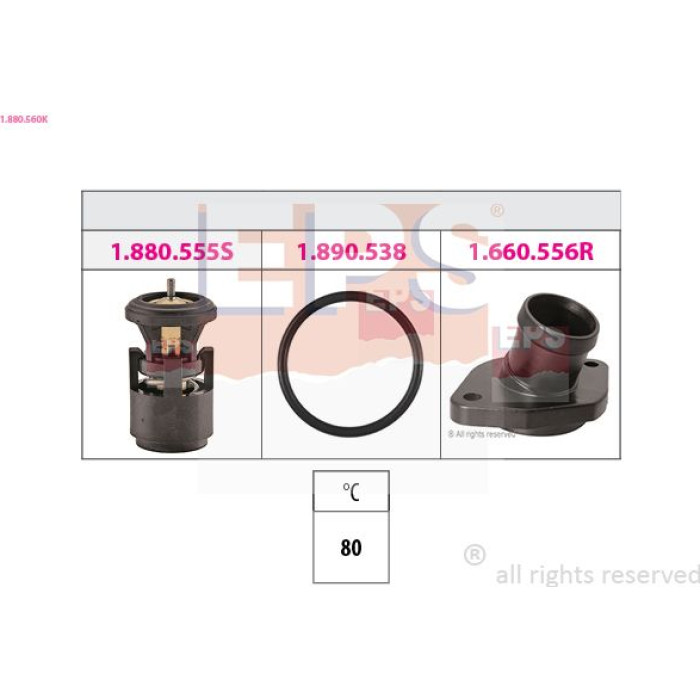 1.880.560K EPS Thermostat 1.880.560K
