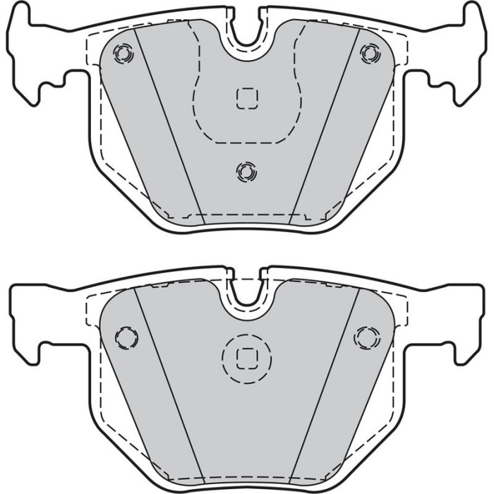 Valeo Bremsbelagsatz 598411 Valeo Bremsbelagsatz 598411