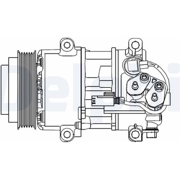 Delphi Kompressor CS20499 Delphi Kompressor CS20499