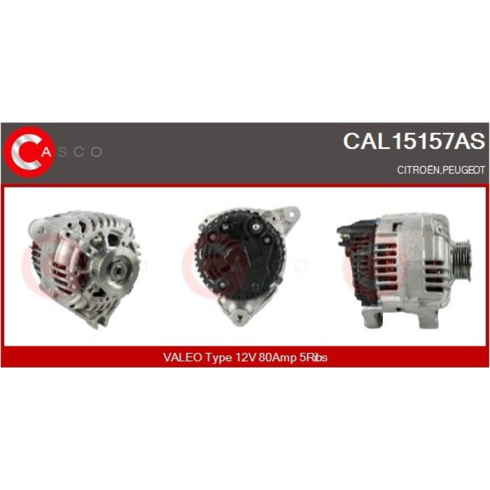 CASCO Generator CAL15157AS CASCO Generator CAL15157AS