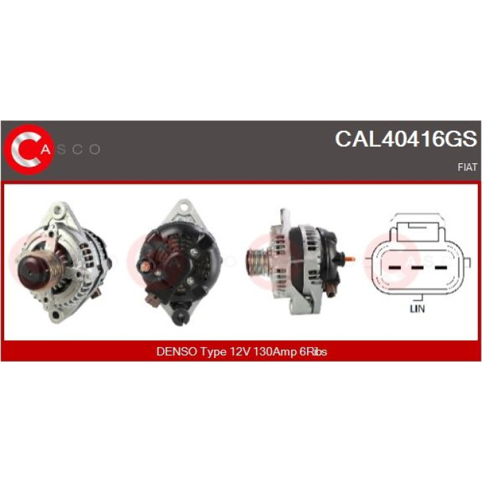 CASCO Generator CAL40416GS CASCO Generator CAL40416GS
