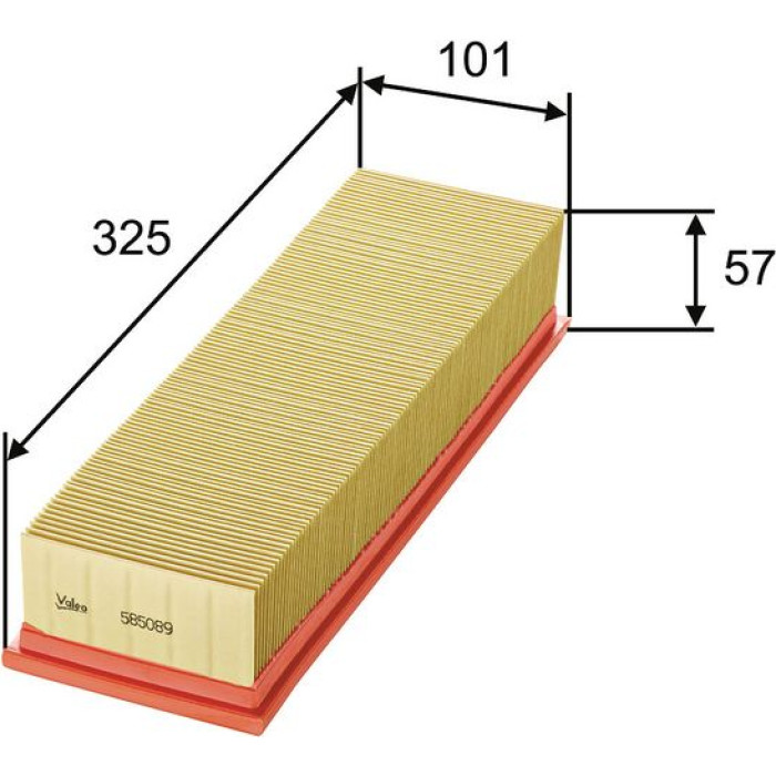 Valeo Luftfilter 585089