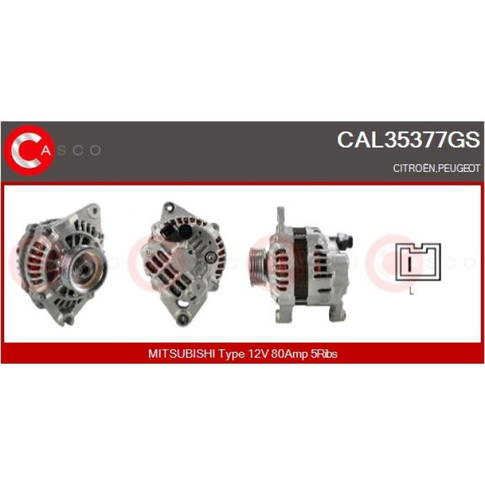 CASCO Generator CAL35377GS CASCO Generator CAL35377GS
