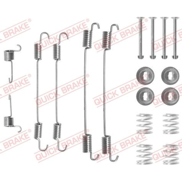 Quick Brake Montagesatz für Bremsbacken 105-0750 Quick Brake Montagesatz für Bremsbacken 105-0750