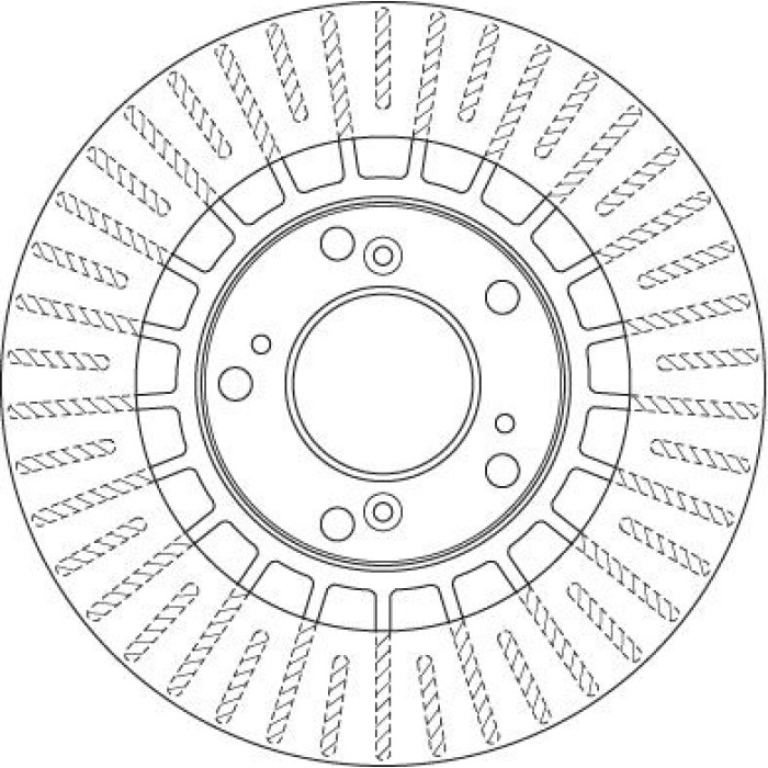TRW Bremsscheibe Vorderachse DF6493 TRW Bremsscheibe Vorderachse DF6493