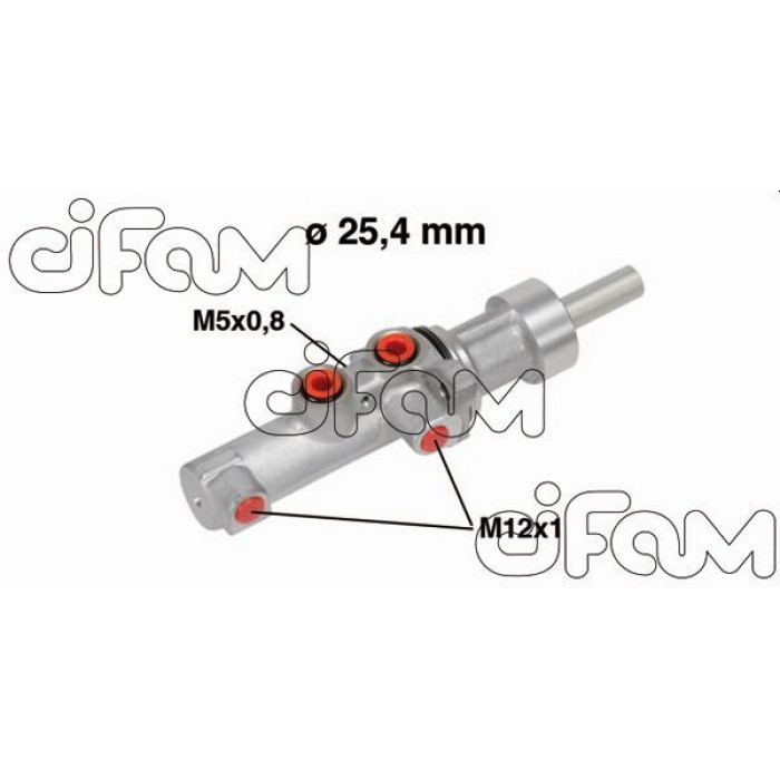 CIFAM Hauptbremszylinder 202-752 CIFAM Hauptbremszylinder 202-752