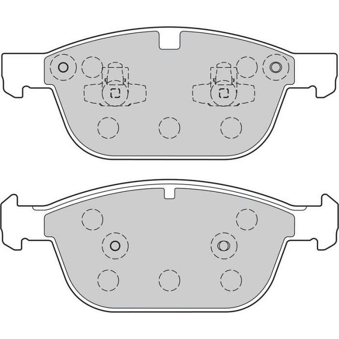 Valeo Bremsbelagsatz 601381 Valeo Bremsbelagsatz 601381